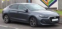 Liftback (marketed as a "fastback")