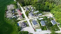 Stok aerial view