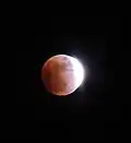 Eclipse observed from Philadelphia, Pennsylvania, at 2:49 UTC.