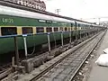 Pune Nagpur Garib Rath Express at Pune Junction platform