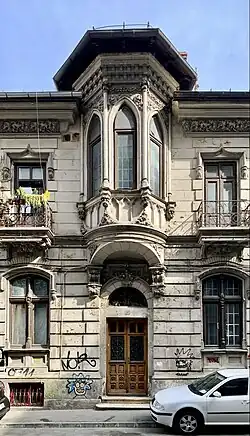Strada Radu Cristian no. 2, Bucharest, unknown architect, c. 1900