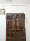 Sefer Torah in an Aron Kodesh