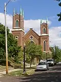 1872, First Baptist Church, 411 N 7th Street St, Lafayette, Indiana