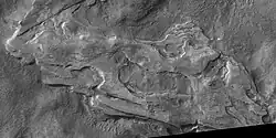 Layered formation, as seen by HiRISE under HiWish program