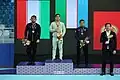 87 kg Medal ceremony