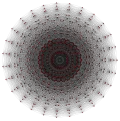 9{4}2{3}2, or , with 729 vertices, 243 edges, and 27 faces