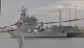 Donau in the Belgian Navy Base of Zeebrugge.