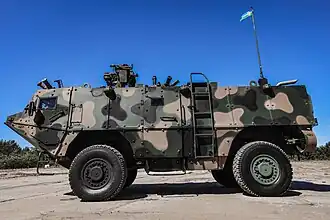 AMZ Bóbr-3 at the training ground of the 1st Warsaw Armoured Brigade.