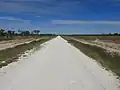 Hebel-Goodooga Road going south-west (2021).