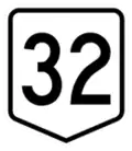National Route marker (fell out of use), were used in Sydney and Western Australia.