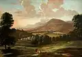 A Panorama of Monmouth with Troy House, 1672