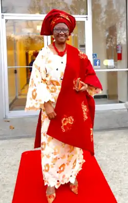 Iro and Bùbá, with Gele and Ipele made from Òfì[184]