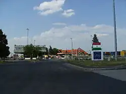 The border with Slovenia