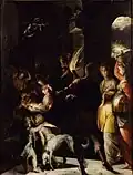 Joos van Winghe, The Adoration of the Shepherds