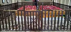 the shrine of Abdul Hamid Khan Bhasani and his wife Alema Khatun in Santosh, Dhaka.
