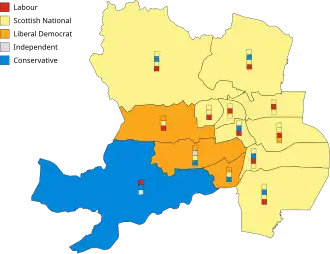 2022 results map