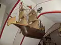 Model ship #2 in the Ratskeller at Lübeck