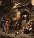 Dutch villagers, 1673