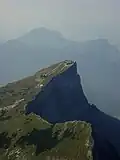 Aerial view of the summit