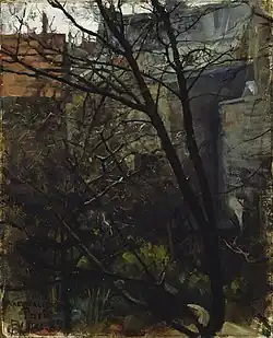 Parisian Backyard, 1884
