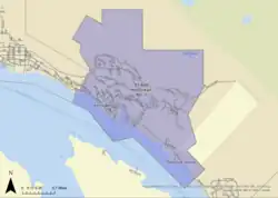 Map of the district