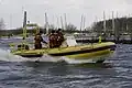 Dutch local lifeguards responding to a SAR call