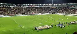 Round 1 match between the All Blacks and Argentina at Sky Stadium, Wellington, on 10 August 2024.