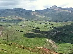 The landscape of Huancavelica.