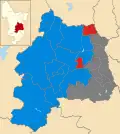 2007 results map