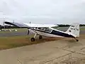 American Scout Champion Aircraft 8GCBC (spotter 642) at Bunbury airport, August 2015.