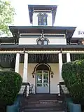 Amos Kelly House closeup, May 2010