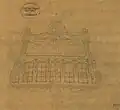 Drawing of the transom.
