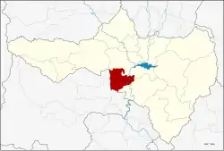 District location in Nakhon Sawan province