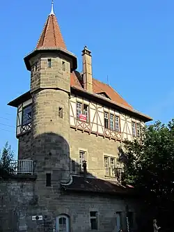 Former Krimmeri signal box&nbsp;[fr] in Strasbourg.