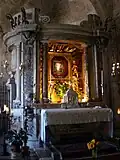 The miraculous painting of the Madonna also known as Regina Sanctorum Omnium