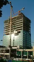 Under construction, on September 25, 2006.