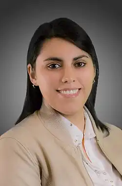 Official photo of Senator Andrea Barrientos, 2020