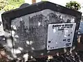 Headstone of New Zealand cricketer Andrew Given