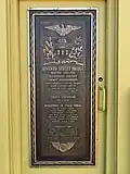 Historic plaque for Seventh Street Bridge