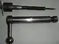 The Angel M80 bolt disassembled.