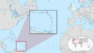 Location of&nbsp;Anguilla&nbsp;(red)