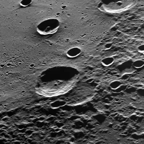 Anyte and Anguissola within the large crater Henri