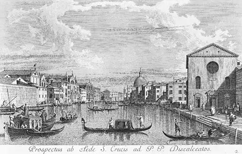 Antonio Visentini, The Canal Grande from Santa Croce to the East, 1742, Windsor, Royal Collection