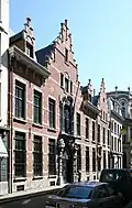 Building at Arenbergstraat 17 in Antwerp, former local Belgolaise branch