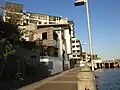 Apartment buildings at Portside Wharf