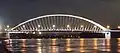 Apollo Bridge at night