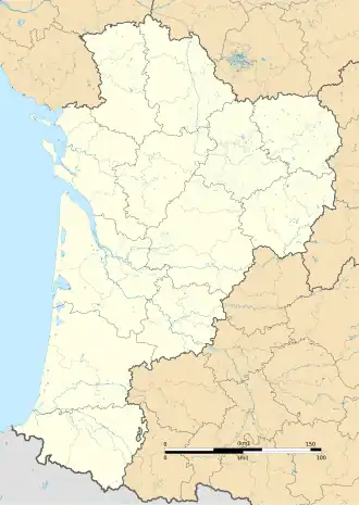 Saintes is located in Nouvelle-Aquitaine