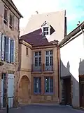 A porch in the Town Hall Square