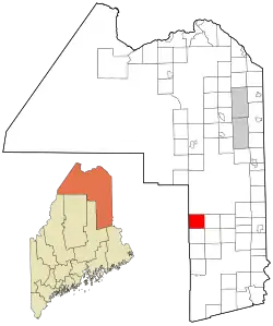 Location of Moro Plantation, Maine