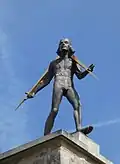 statue of Adam Olearius